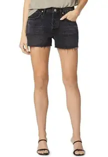 Hudson Lori High Rise Button Front Pocket Cutoff Shorts in Tainted Love Size 29