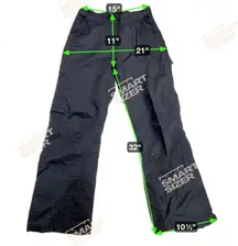 Marmot Soft Shell Snow Pants Ski Snowboard Lined Insulated Black Women’s Size L