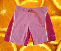 Raya Sun Light and Dark Pink with Hook and Loop Fly and Tie‎ Shorts