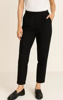Marine Layer Black Tapered Pull-On Pants