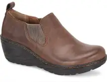 BOC Stefano wedge‎ clog leather size 11