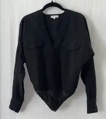 Good American Utility Wrap Bodysuit‎ size 1 Small