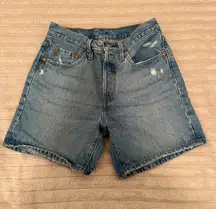 Levi’s 501 Denim Shorts Mid-Thigh