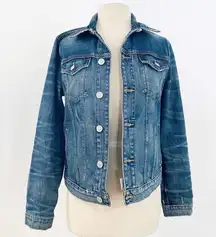 Hudson distressed denim jacket