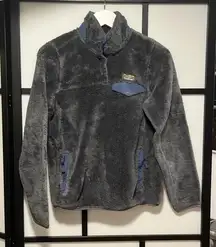 LL Bean Hi-Pile Fleece Pull Over Sweater Women's Size Small