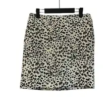LOFT ANIMAL PRINT PENCIL SKIRT