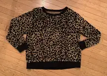 Leopard Print Sweatshirt