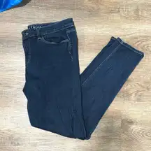 White House Black Market Dark Denim Girlfriend Jeans