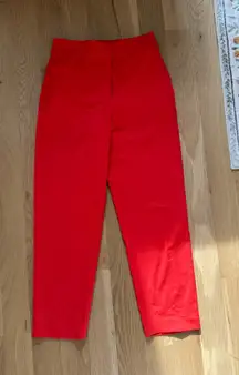 H&M red chinos 