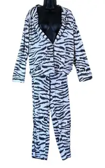 Flora Nikrooz Women’s Zebra Print Pajama Set