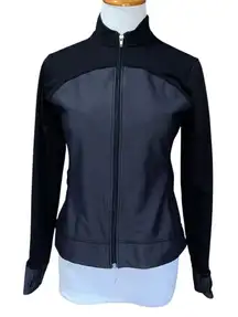 Patagonia Women Full Zip‎ Lightweight Jacket Style 24350 Back Zippered Pocket Sm