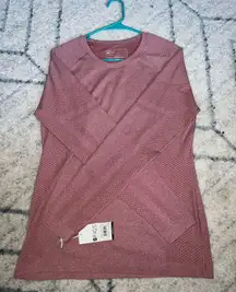 FIGS NWT Black Pink Seamless - Longsleeve Underscrub - Size XL PO5805