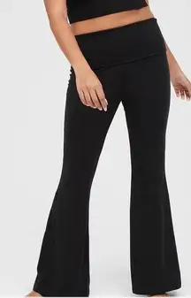 Offline By Aerie OG SUPER FLARE FOLD OVER HIGH RISE LEGGINGS MEDIUM NWT