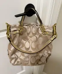 Coach Gold Vintage Purse