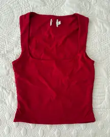 Zoe red tank