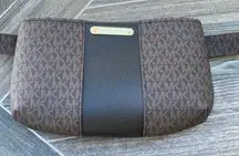 Michael Kors women’s brown jet set Fanny pack belt bag NWT