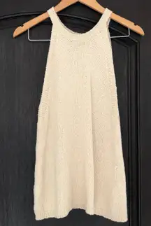 High Neck Sweater Tank