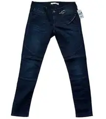 Mavi low rise stretch super skinny jeans left packet tassel