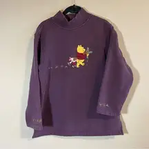 Disney Vintage  Store Winnie the Pooh Knotty Pine Trail Sweatshirt Small