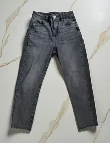 AMERICAN EAGLE Black Gray Wash Jeans Size 000 Short