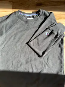 Champion Black  crewneck