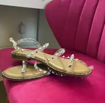 Boutique Cushion Diamond Sandals 