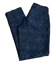 3/$15 NYDJ skinny snakeskin patterned jeans
