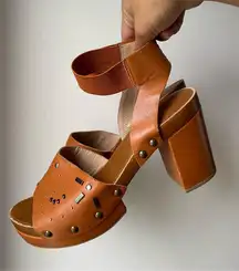 Kelsi Dagger Brooklyn Frida Platform Sandals Size 10