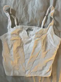 Abercrombie Linen Tank Top