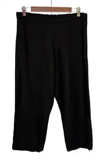 Bryn‎ Walker Linen Cropped Pants Women's M Minimalist Lagenlook Made In USA