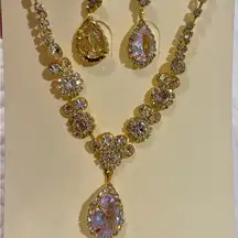 Necklace and Earrings Costume Jewelry