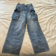 Rue21 Blue Wide Leg Jeans