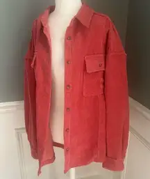 Altar’d State Corduroy Shacket Medium