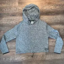 Victoria's Secret Pink Hoodie Sweater Knit Crop Pullover Women’s Size XS