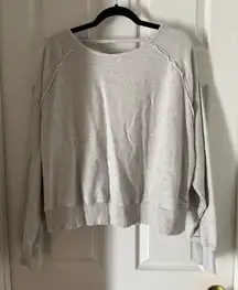 Open Back Sweatshirt