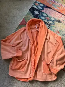 Free People Jordan Jacket Orange