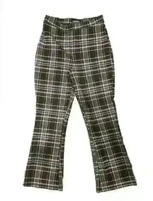 Target Wild Fable Dress Pants Flare Leg Plaid