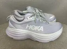 Hoka Bondi 8 Violet Shoes Women's Size 9