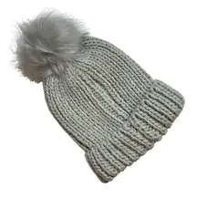 Hat‎ Attack Bryce Beanie with Removable Pom New Light Grey