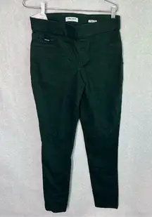 NINE WEST Womens Green Heidi Pull On Skinny Pants Size 6