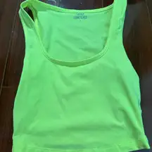 Neon Green Tank Top