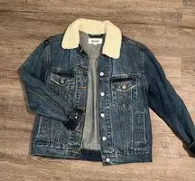 Unveil / VS Pink oversized denim jacket