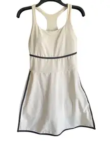 Old Navy Active Powersoft White Athletic Dress with Black Edging. Size Small