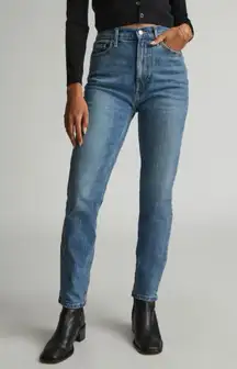 The Cheeky Jean High Rise Cropped Straight Leg