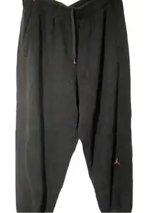 Nike‎ Air Jordan Womens Plus Size 3X Jumpman Fleece Sweatpant Jogger Cinch