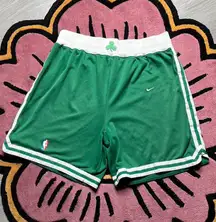 Nike Boston Celtics Authentic Embroidered Logo NBA Shorts