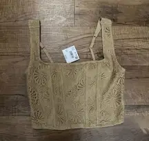 American eagle corset top