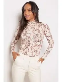 Rails Ray Granite Turtleneck Top Shirt XS NEW