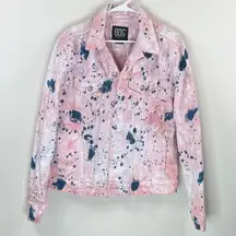 BDG Urban Outfitters Paint Splatter Denim Jacket