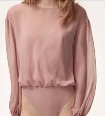 Wilfred Dusty Pink Body Suit in Size Medium 